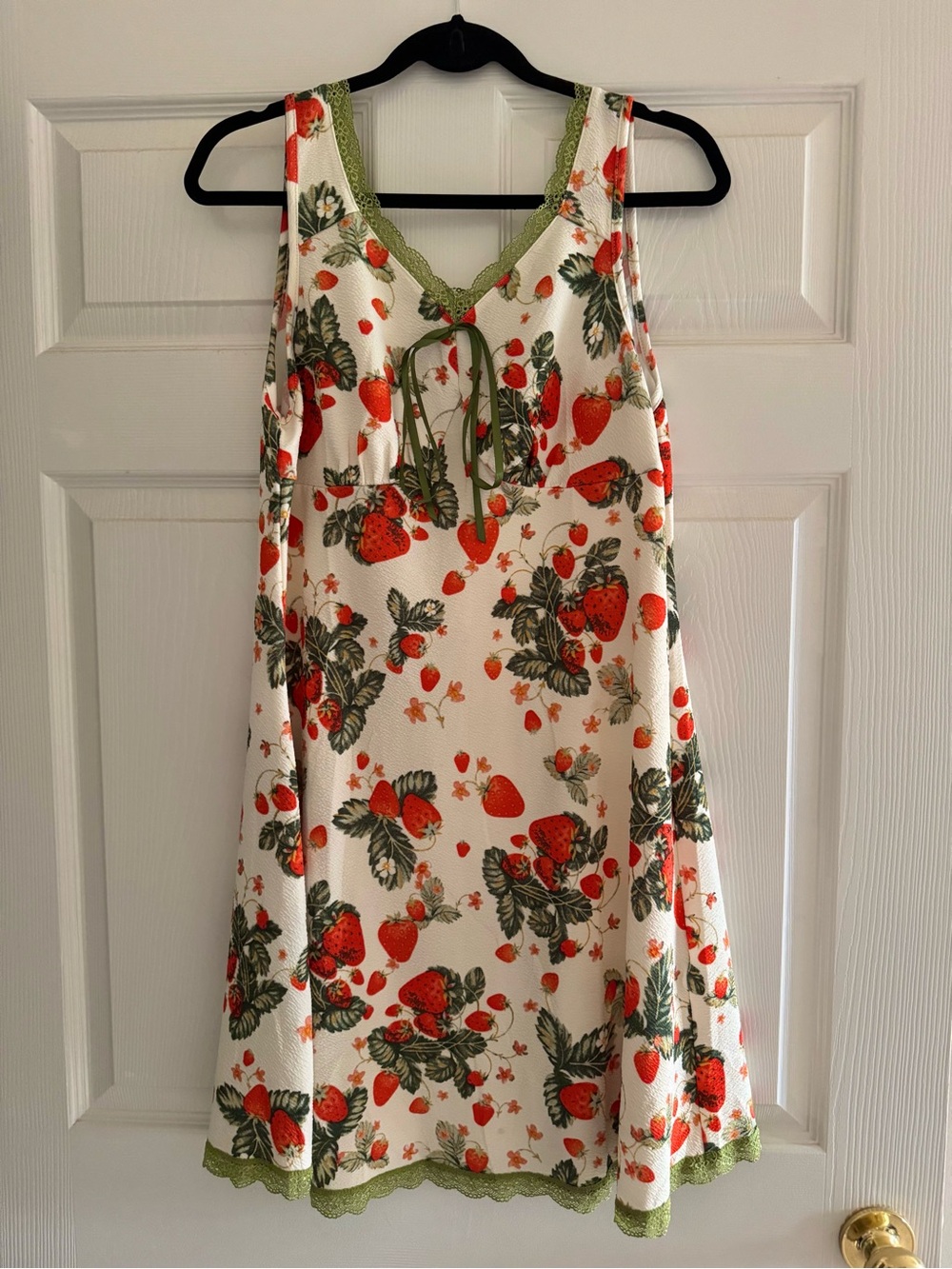 CIDER Women's Summer Spring Strawberry Dress XL